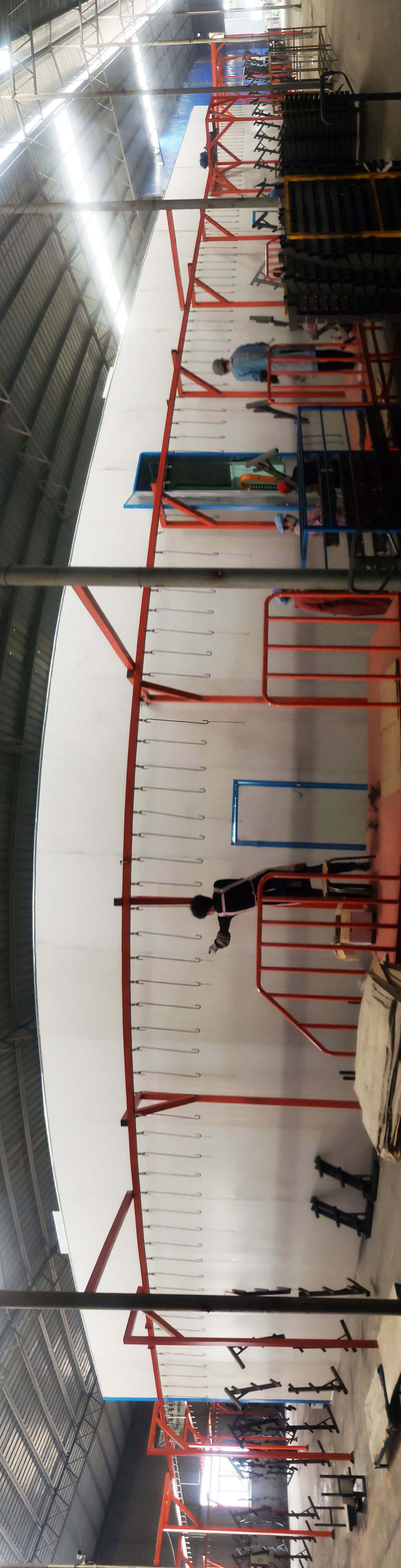 垃圾箱喷塑线(图2)